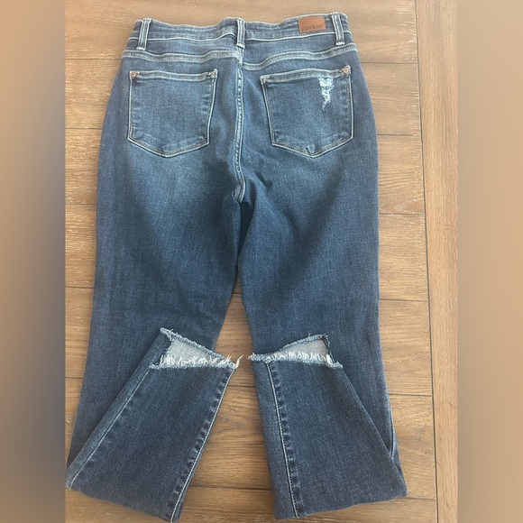 Judy Blue Skinny Fit Jeans Size 7/28 Gently Worn - Picture 3 of 7